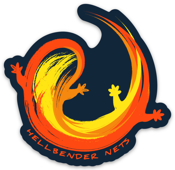 Hellbender Sticker