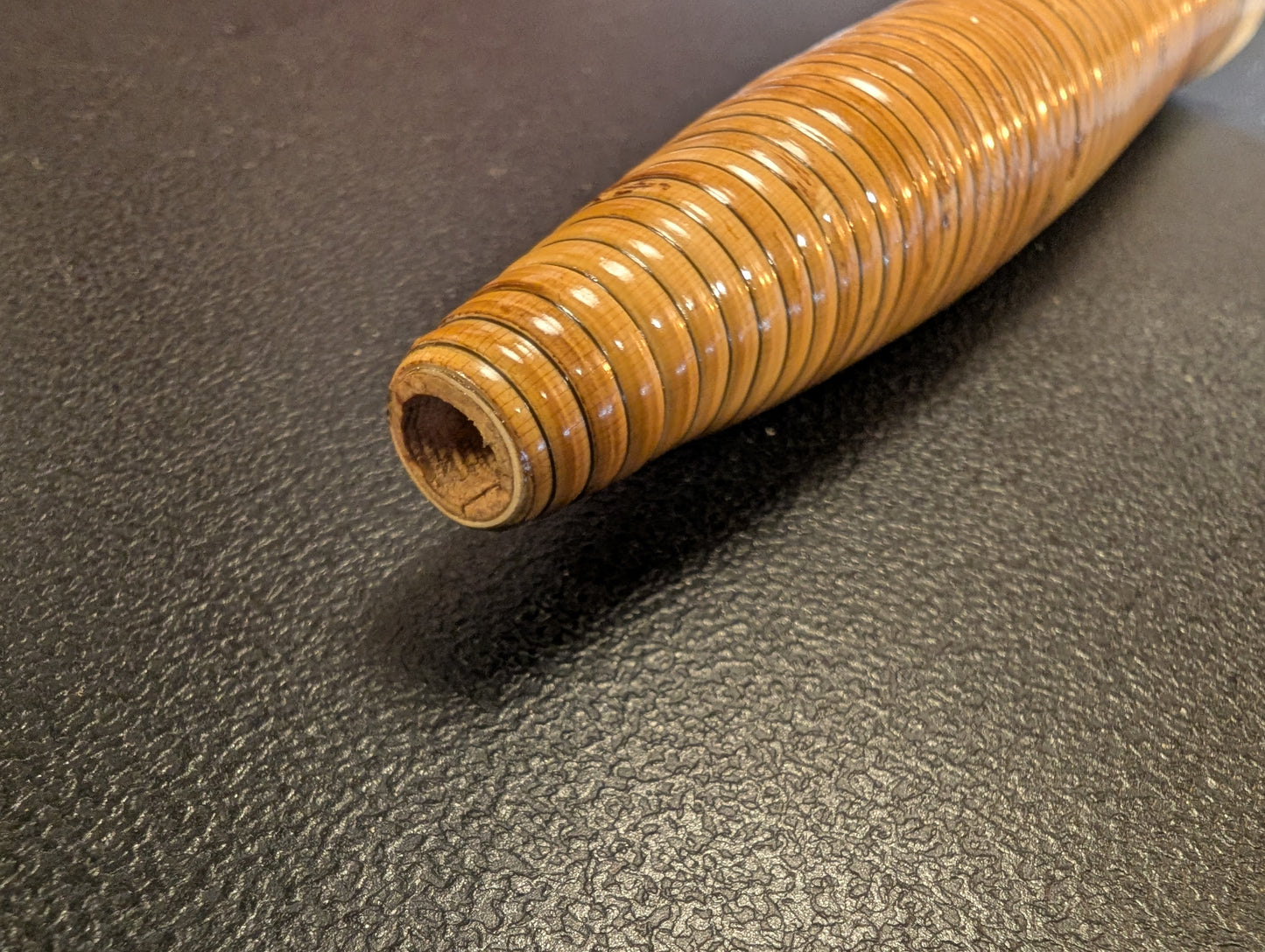 Rattan fly rod handle