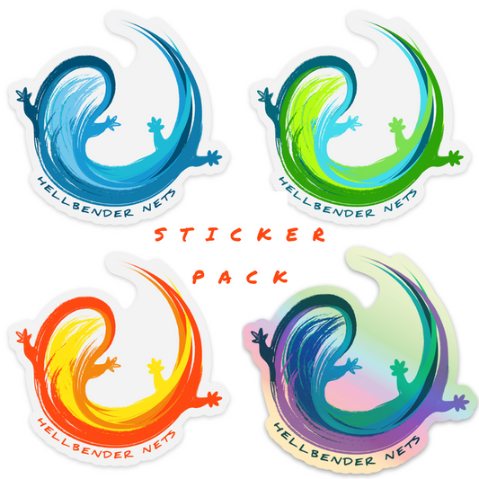 Hellbender Sticker Pack