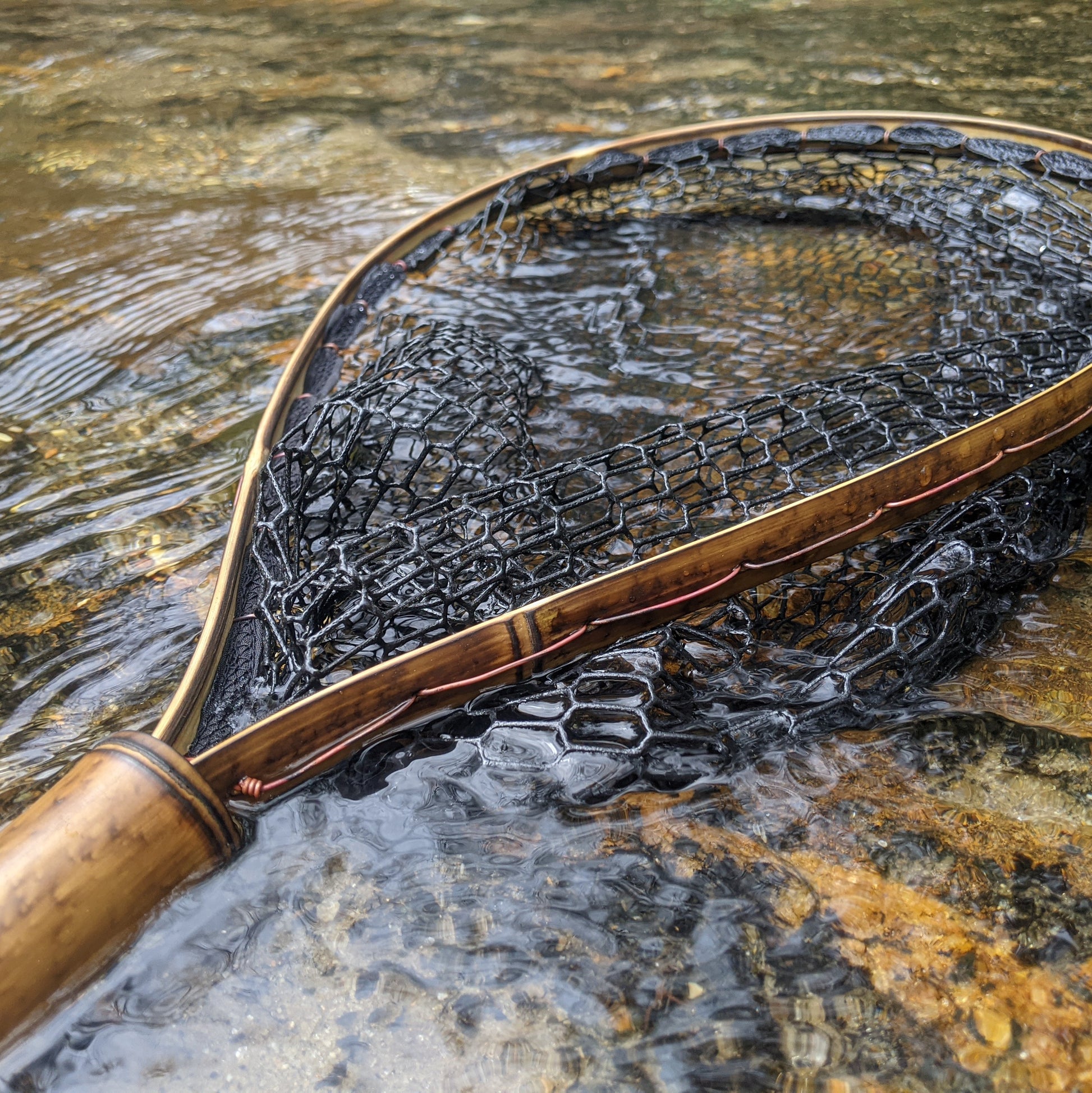 Upstream Bamboo & Copper Fly Fishing Net – Hellbender Nets
