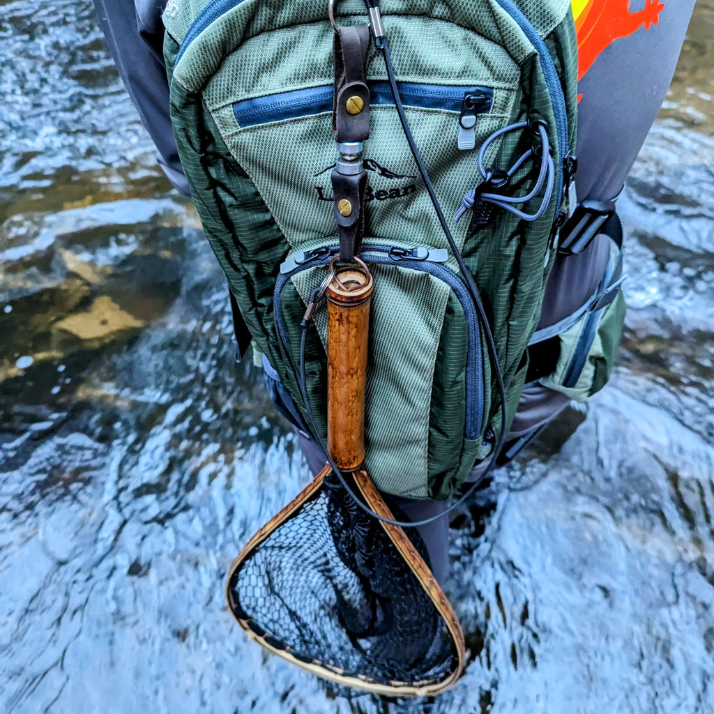 Leather + Rare Earth Magnet Net Keeper