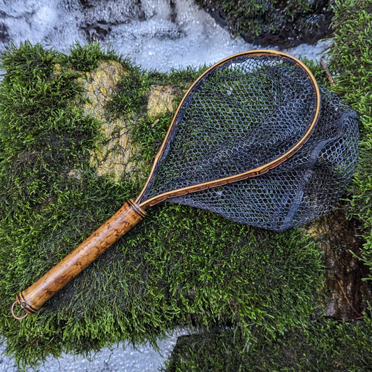 Fly Fishing Nets Hand Crafted to Order with Carolina Grown Bamboo –  Hellbender Nets