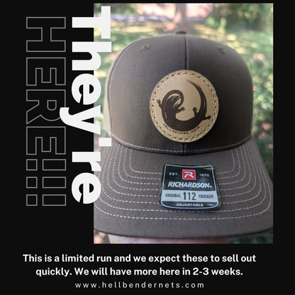 Leather Patch Trucker