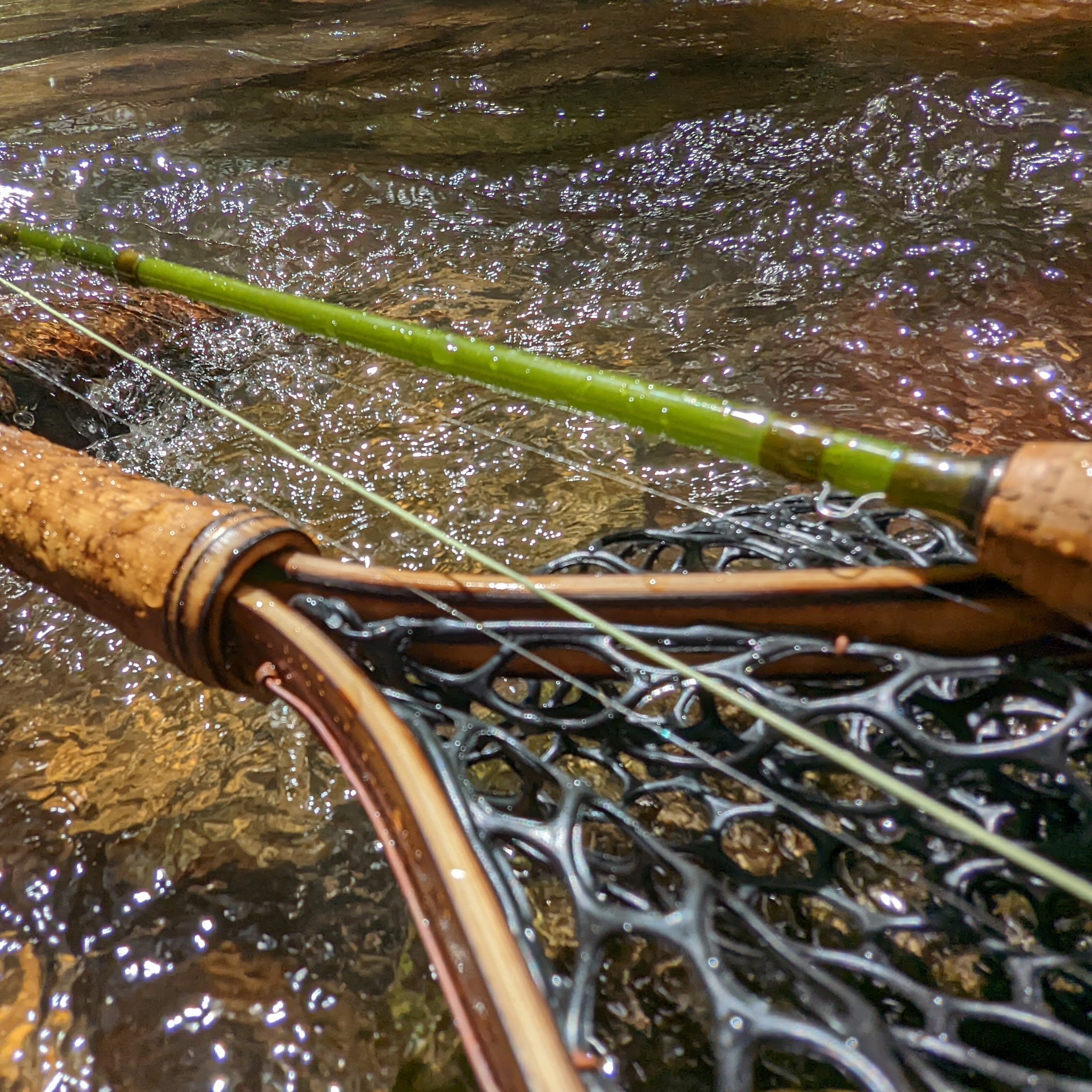 best net for steelhead fishing Pocket Water Wide Standard 6"-10" / Black Rubber Coated Nylon