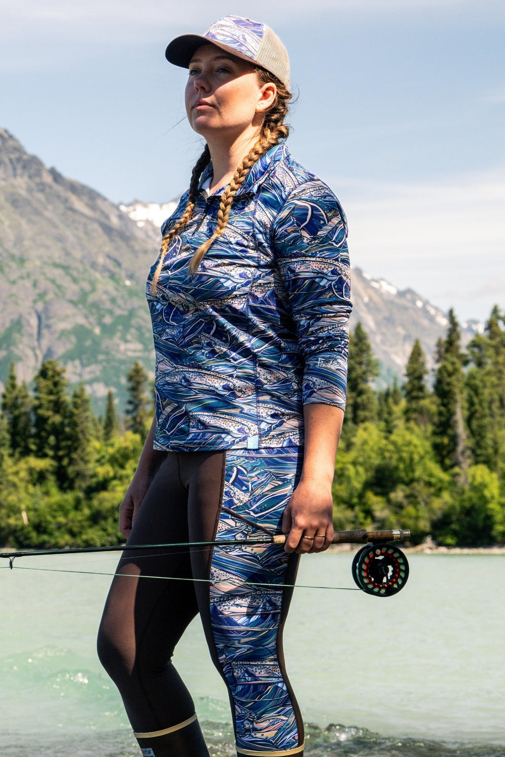 Rainbow Ridge Thermal 1/4 Zip Top