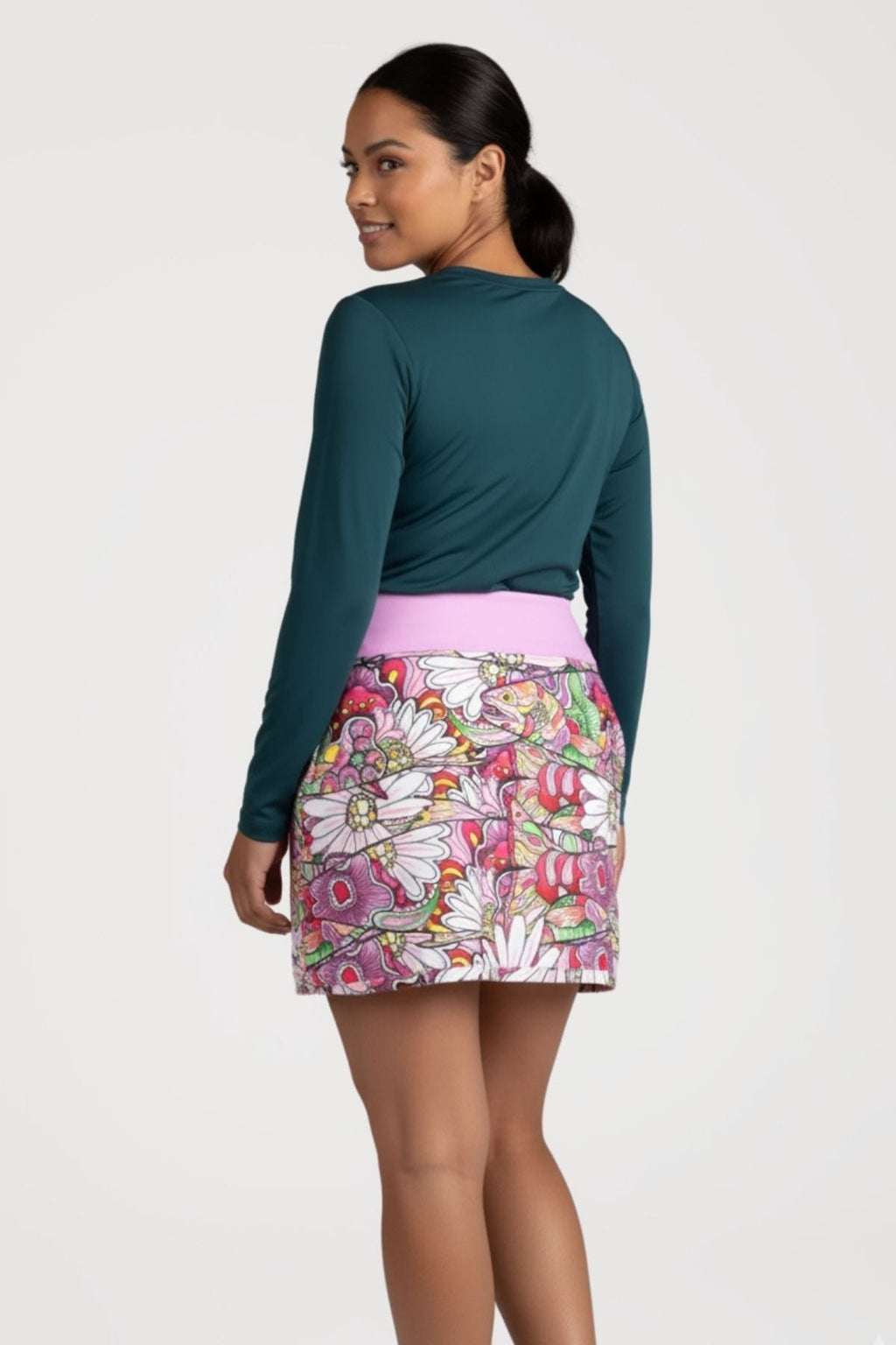 REDtro Salmon Skort