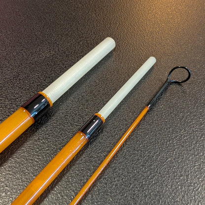 7'6" 3pc  fiberglass fly rod
