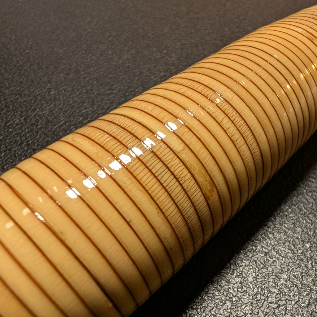 Rattan Fly Rod Handle - Hand Turned & Wrapped in the USA