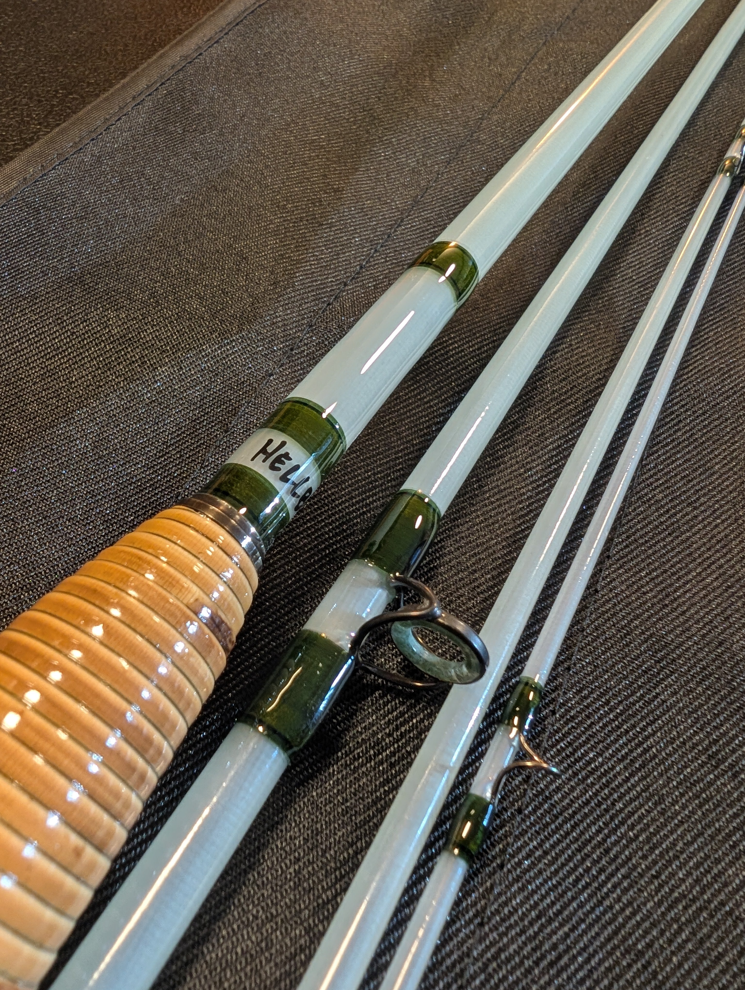 6' 2wt Fiberglass Fly Rod by Hellbender