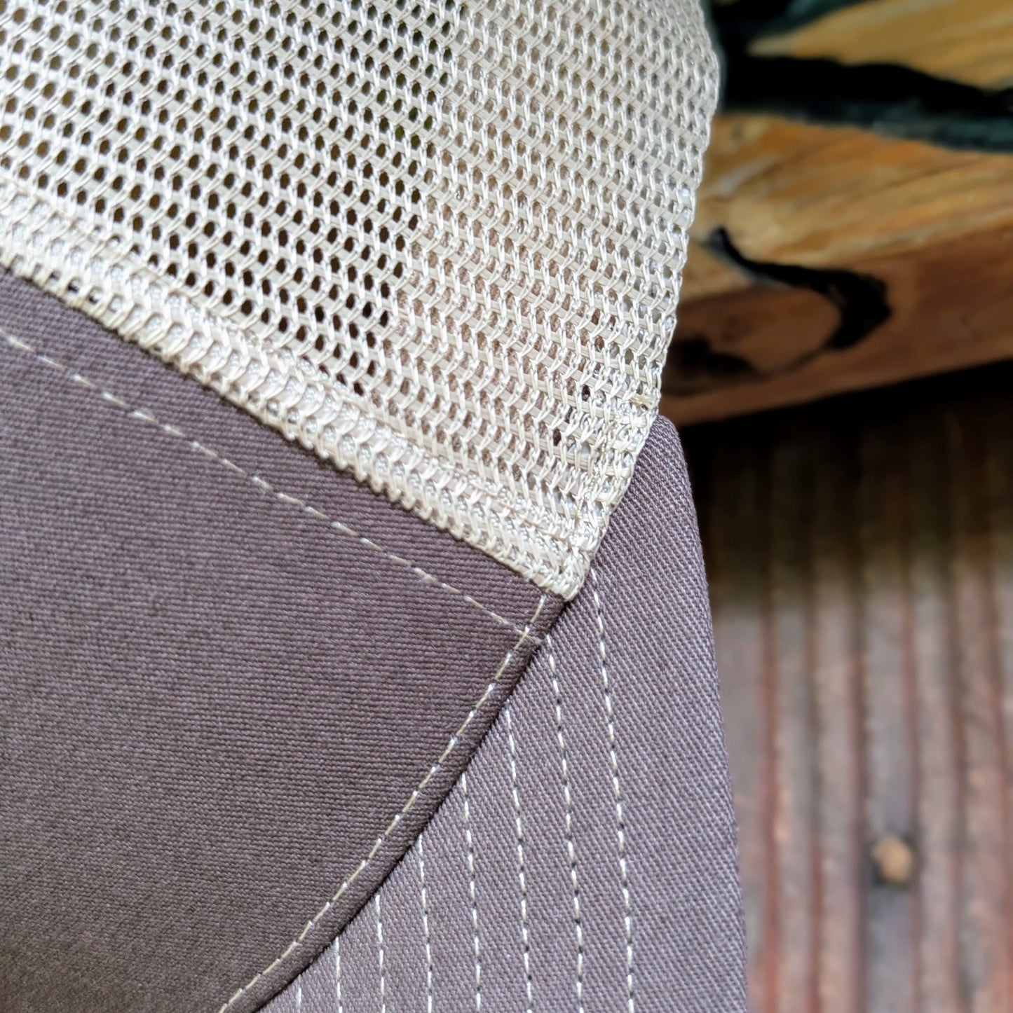 Leather Patch Trucker
