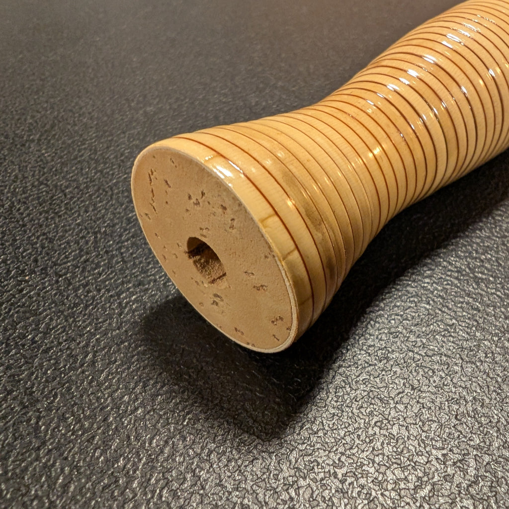 Rattan Fly Rod Handle - Hand Turned & Wrapped in the USA