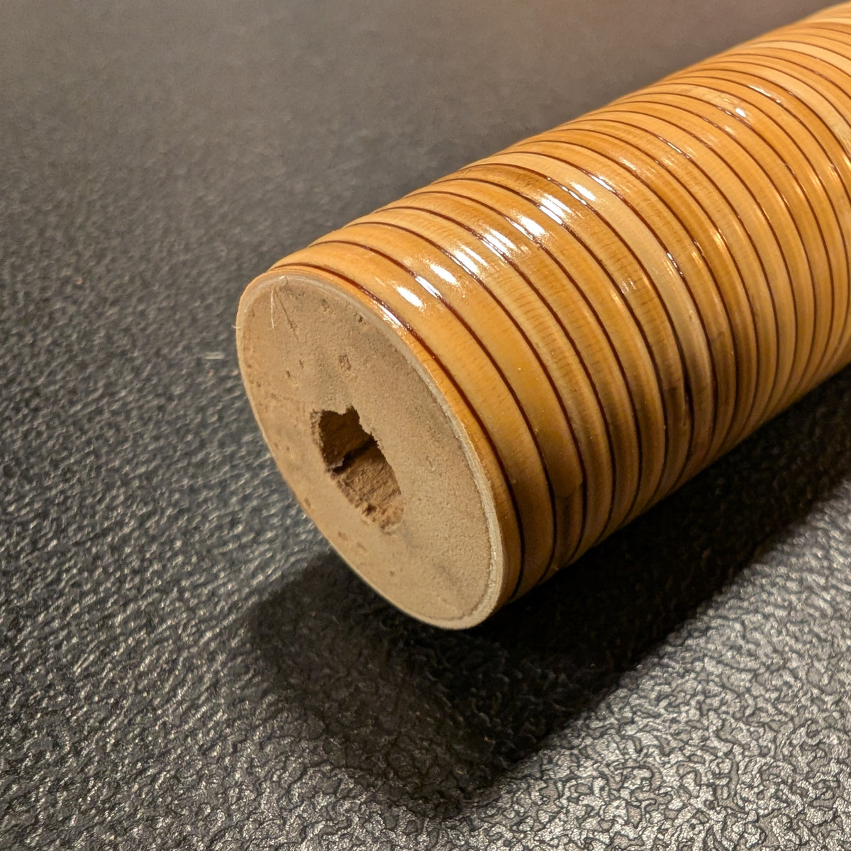 Rattan Fly Rod Handle - Hand Turned & Wrapped in the USA