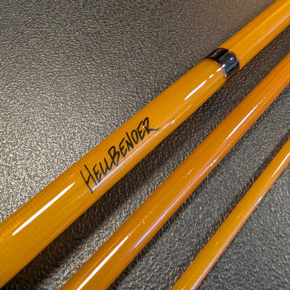 7'6" 3pc  fiberglass fly rod