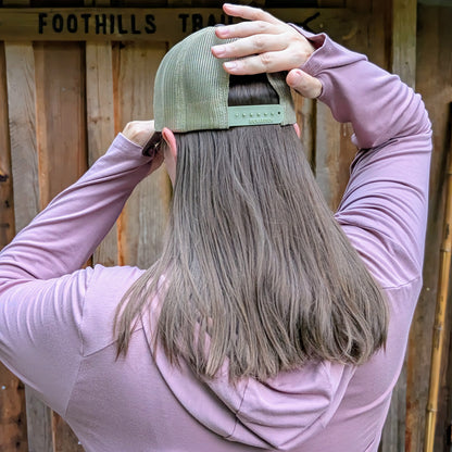 Leather Patch Trucker
