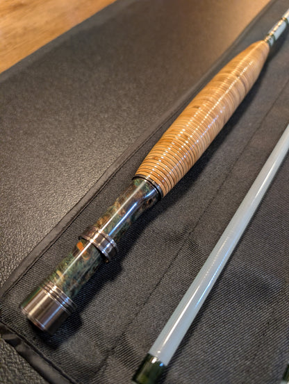 Custom 6' 2wt fiberglass fly rod