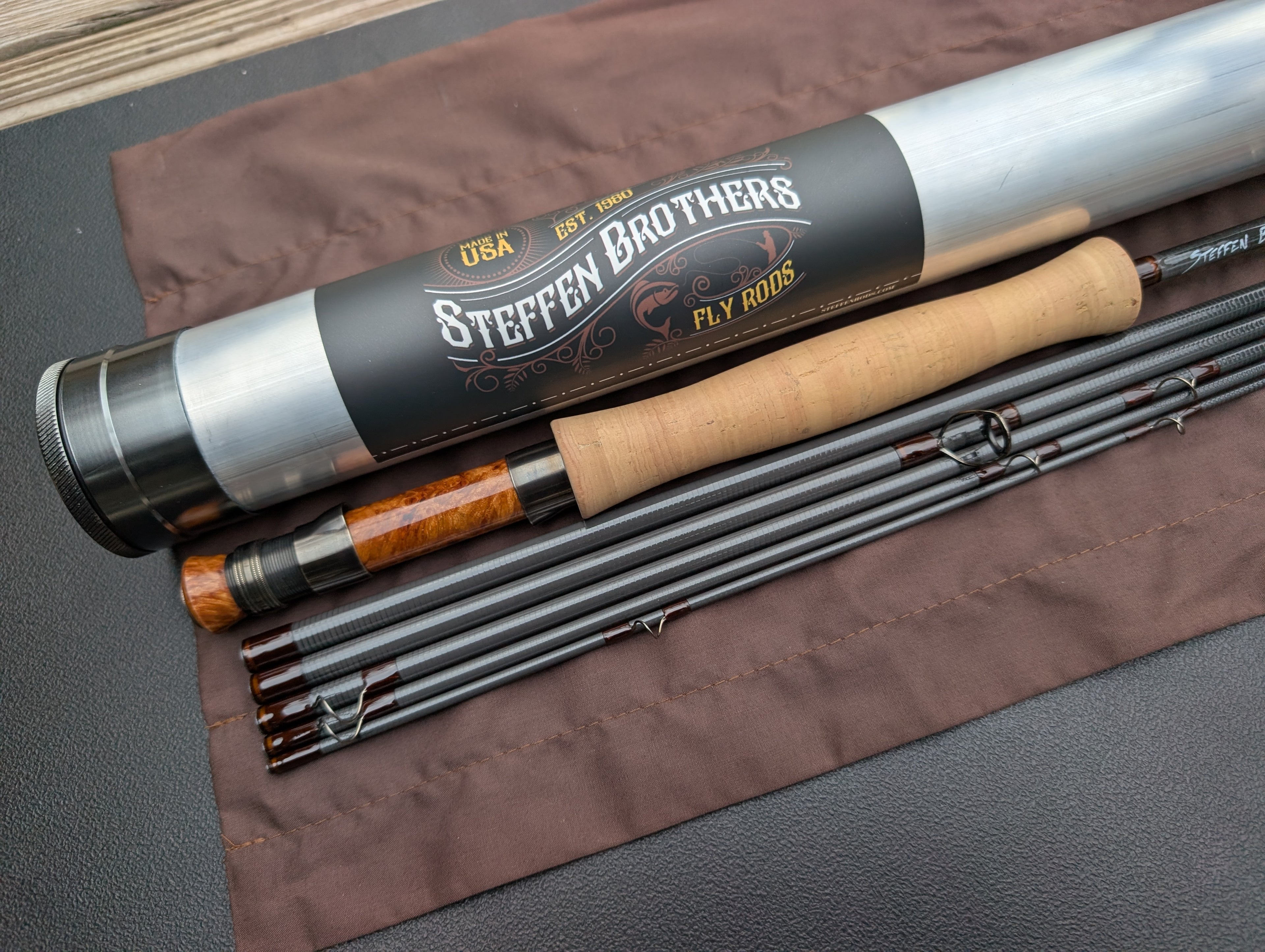 Steffen Brothers 9' 7wt 6pc Graphite Fly Rod