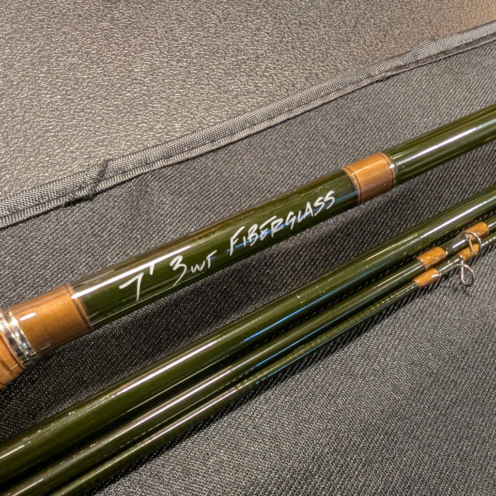 7' 3wt Fiberglass Fly Rod