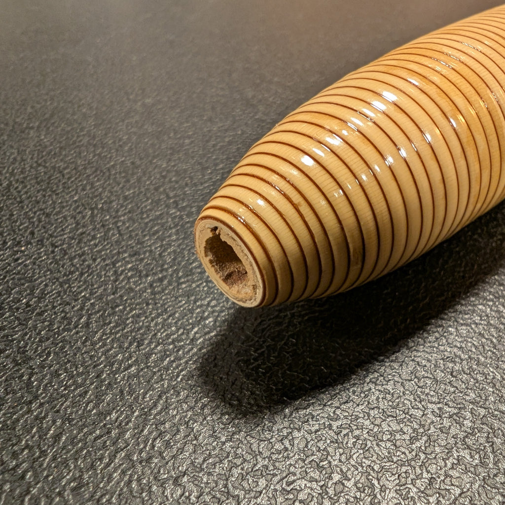 Rattan Fly Rod Handle - Hand Turned & Wrapped in the USA