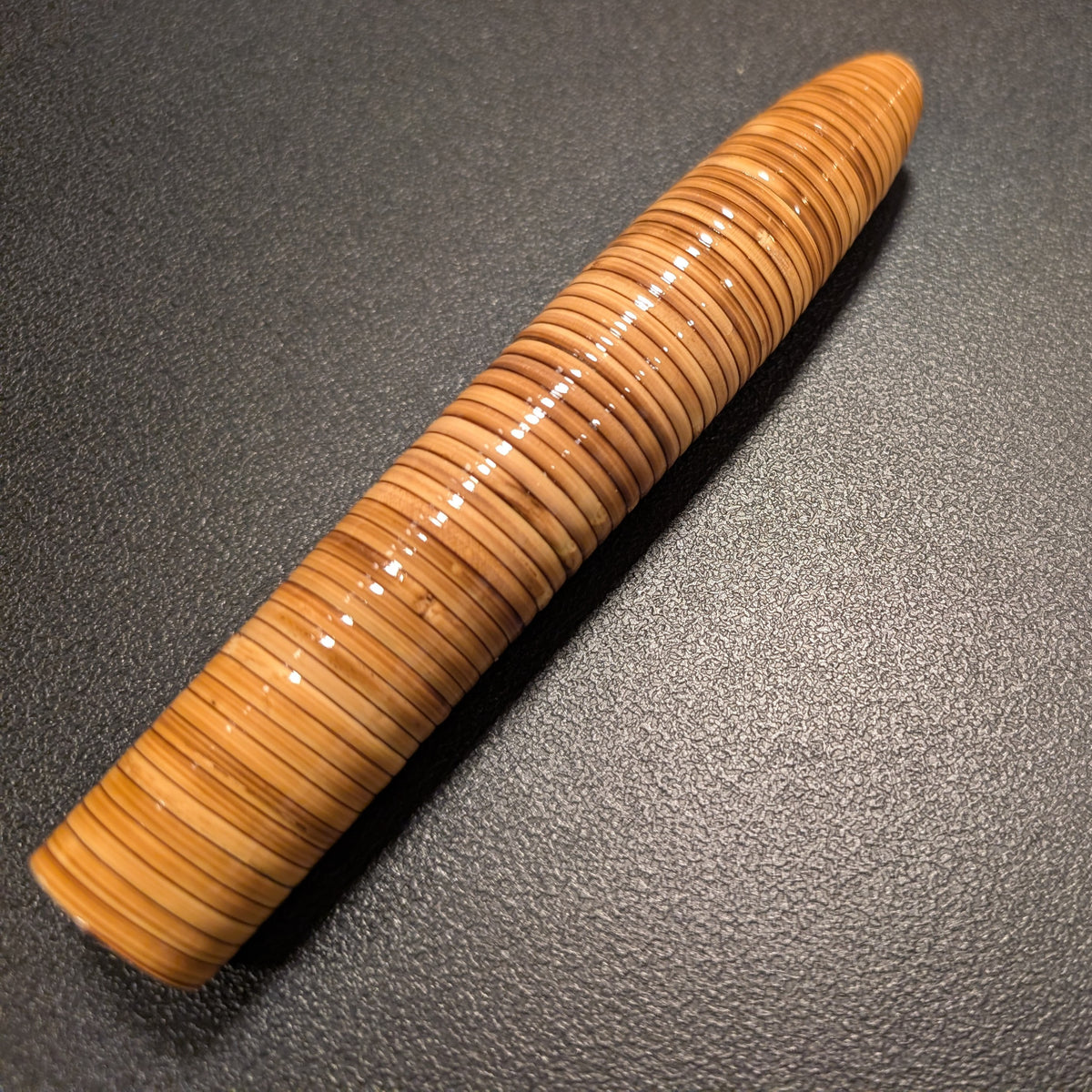 Rattan Fly Rod Handle - Hand Turned & Wrapped in the USA