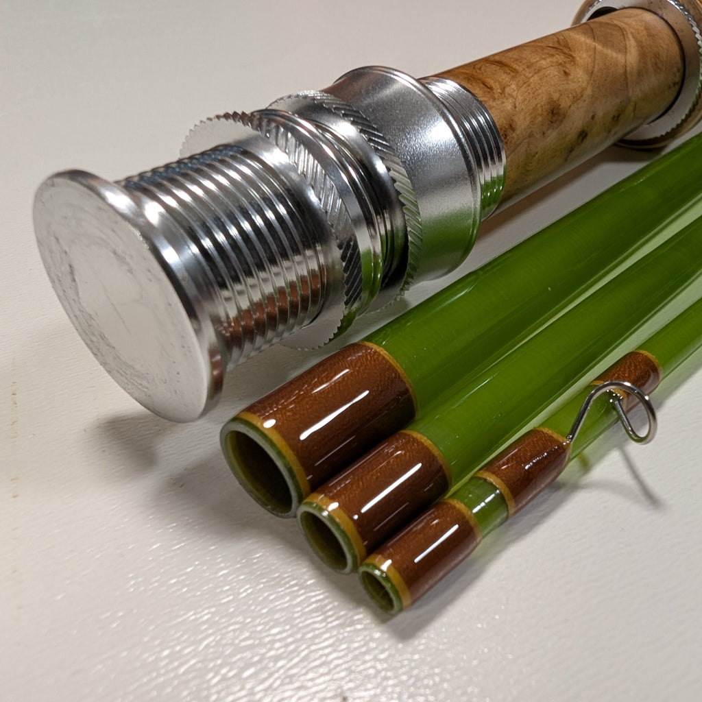 7'6" 4wt Fiberglass Fly Rod
