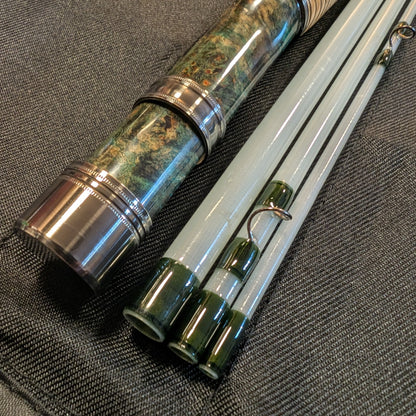 Custom 6' 2wt fiberglass fly rod