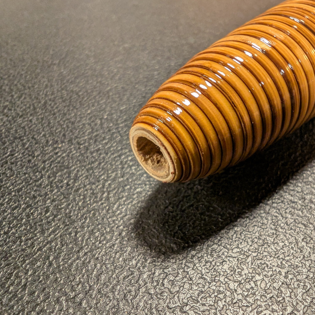Rattan Fly Rod Handle - Hand Turned & Wrapped in the USA