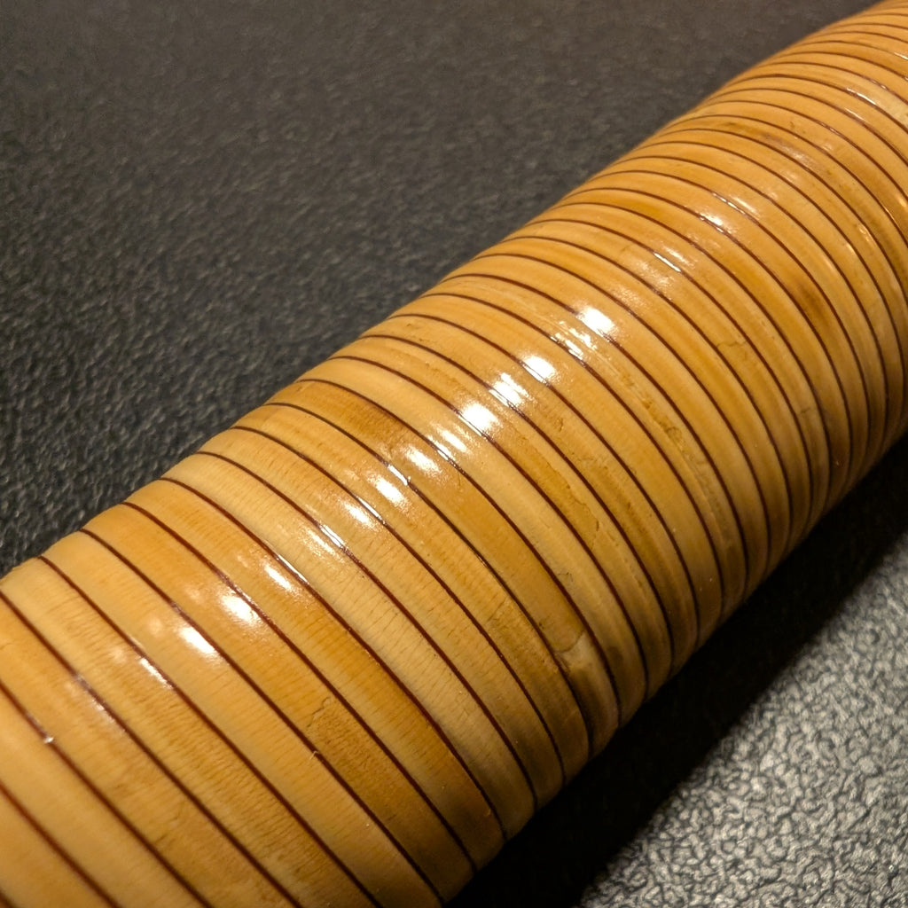 Rattan Fly Rod Handle - Hand Turned & Wrapped in the USA