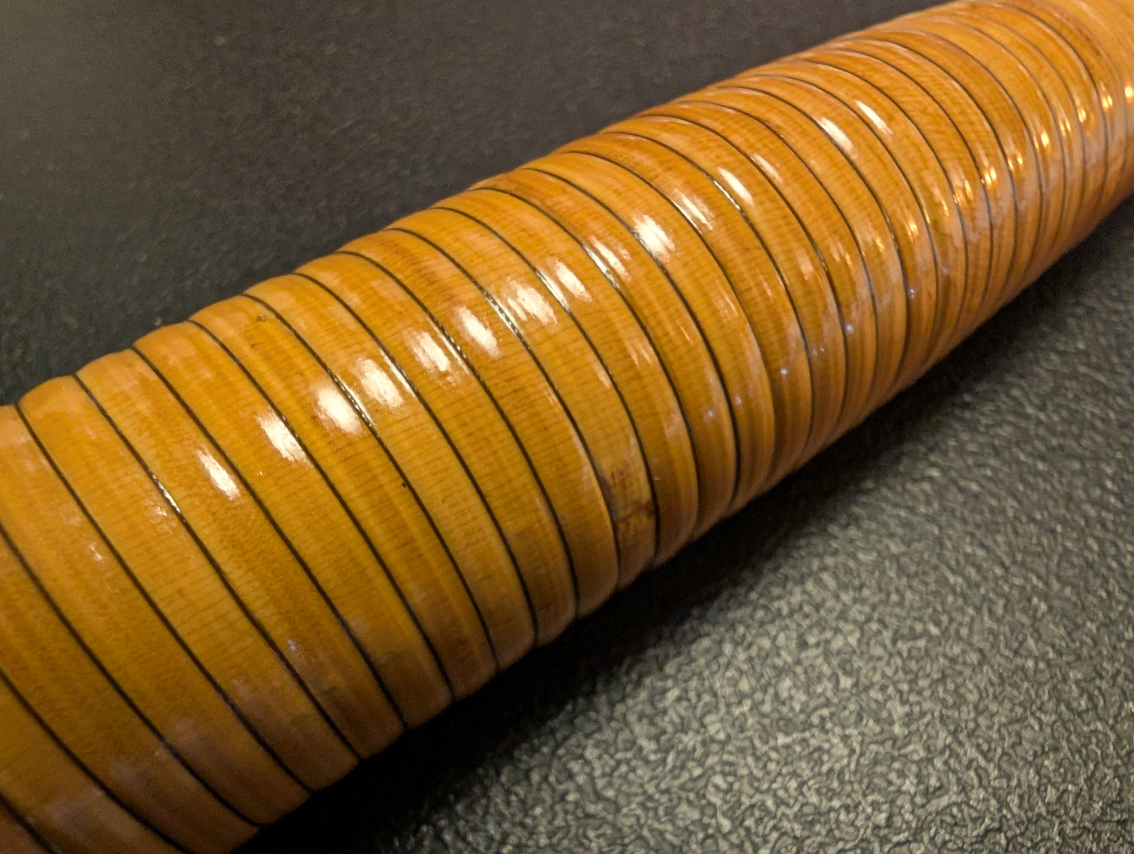 Rattan fly rod handle