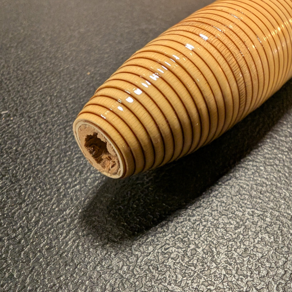 Rattan Fly Rod Handle - Hand Turned & Wrapped in the USA