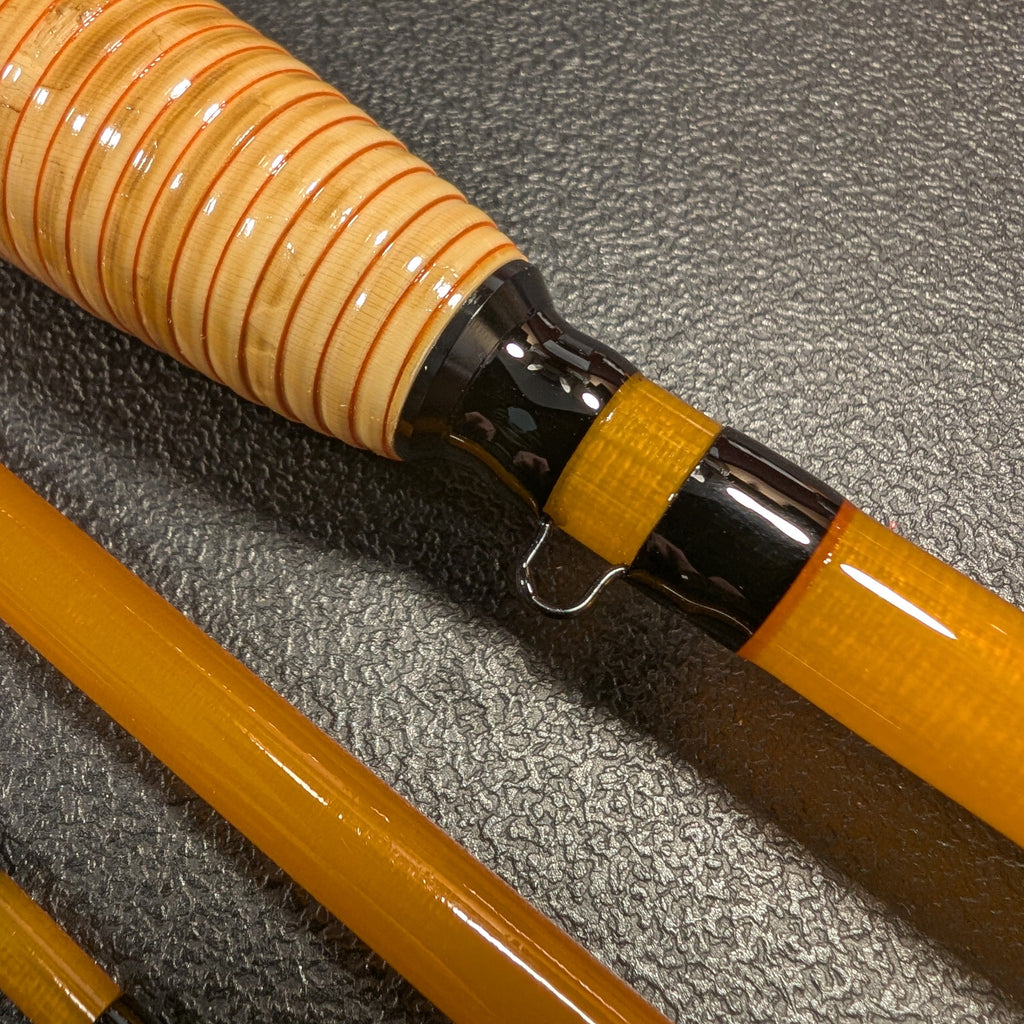 7'6" 3pc  fiberglass fly rod