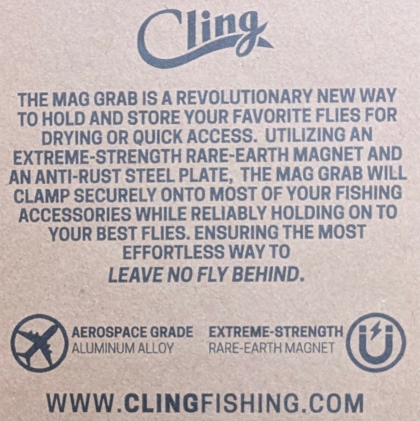 Hellbender Logo Cling Mag Grab Mini