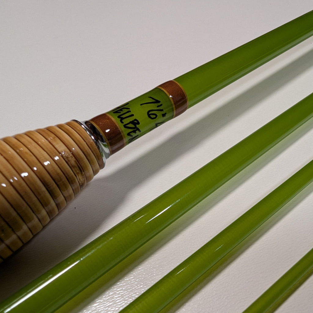 7'6" 4wt Fiberglass Fly Rod