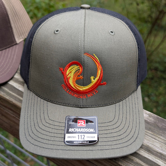 Richardson 112 Hellbender Logo Trucker