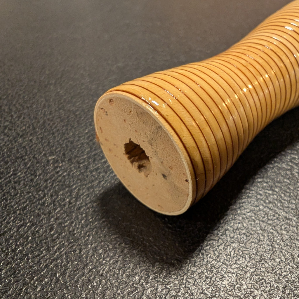 Rattan Fly Rod Handle - Hand Turned & Wrapped in the USA